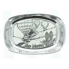 Wilton New Mexico Armetale Bread Platter Serving Dish Tray, Silver