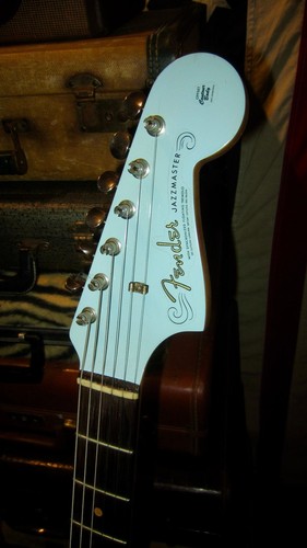 Vintage 1963 Fender Jazzmaster Daphne Blue - Picture 3 of 11