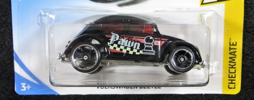 2018 Hot Wheels Black Volkswagen Beetle Card #262 HW48-081518 - Picture 2 of 6