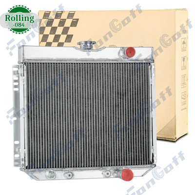 4-Row Aluminum Radiator Fits Ford 1967-1970 Mustang Falcon Fairlane Torino 5.0L