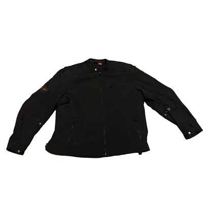 Street & Steel Moto Jacket MENS 3XL Vault Armor Motorcycle Padded Full Zip