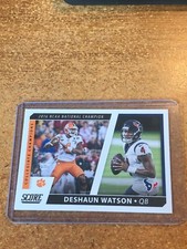 2021 Score Football Collegiate Champions # CC 3 Deshaun Watson