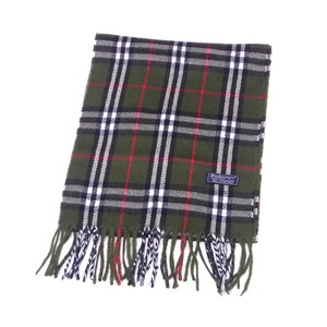 burberry scarf green