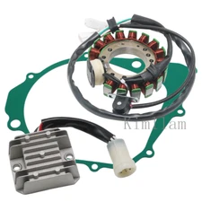 Magneto Stator+Voltage Regulator+Gasket for Yamaha YFM350ER Moto-4 350 1995