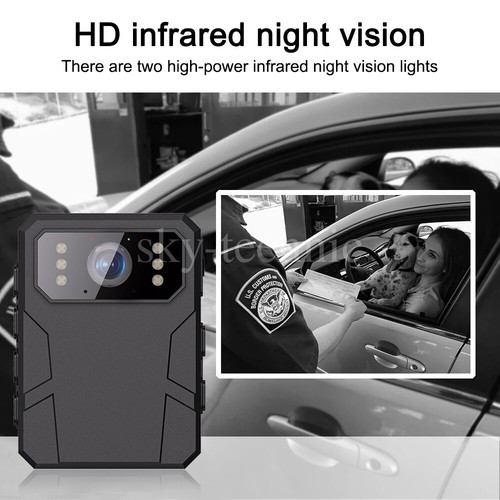4K 2K 1080P Portable Camcorder Mini Police Body Camera HD Video DVR IR Night Cam - Bild 17 von 24