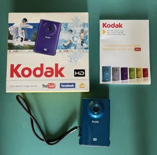 Kodak Mini HD Zm2 Digital Camcorder - 1.8" LCD - CMOS - HD - Blue, Battery bad