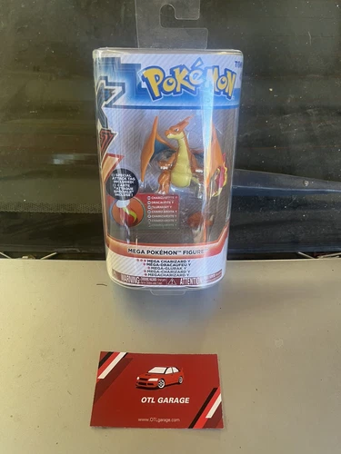 FACTORY SEALED BOX - 3" Tomy Pokemon XY Mega Charizard Y Figure Series 1