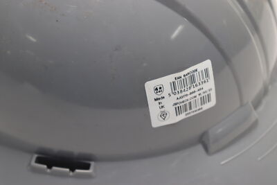 Evolution Deluxe Vented Full Brim Hard Hat with Ratchet Suspension Gray 