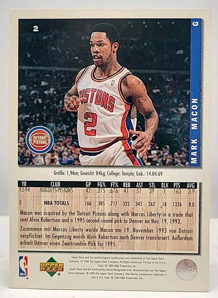 1994-95 Collector's Choice Basketball French Ver. (1-250) Finish Set UP TO 40% - Image 2 of 2