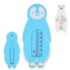 Termometr do wody Canguroo Termometr kąpielowy, zakres pomiarowy 10 do 50°C, odporny na pękanie