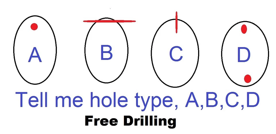 Piedra preciosa cabujón pera cuarzo cristal rojo 100 % natural 27,30 quilates  Foto 4 de 4