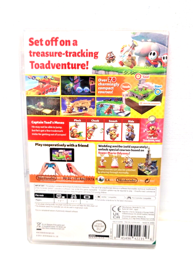 Captain Toad Treasure Tracker Nintendo Switch KIDS PLATFORMER GAME NEW SEALED - Picture 2 of 2