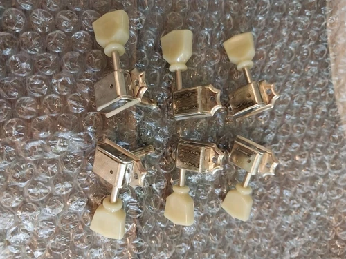 🎸 Genuine Gibson USA Deluxe Tuning Heads – Nickel – Vintage Style – Set of 6