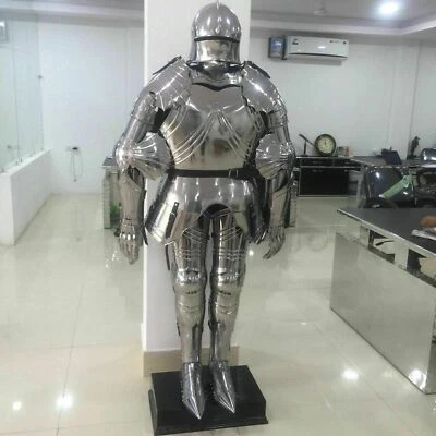 Medieval Armor Reenactment Knight Suit Armour Full Body Medieval Costume - image 1 of 3