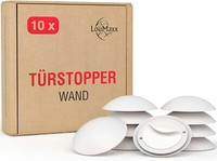TüRstopper Wand Selbstklebend Ø40Mm- 10Er Set TüRstopper An Der Wand Von Loumaxx