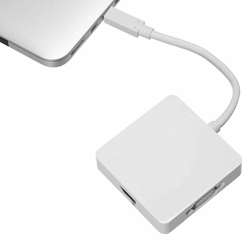 Mini Display Port DP auf HDMI VGA DVI Adapter für Microsoft Surface Pro 3 2 1 Mac - Bild 2 von 4