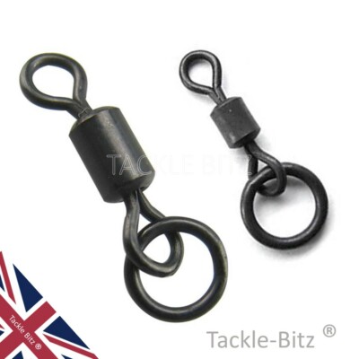 Swivel Clips Rig Flexi ring swivels size 8 or 11 for Carp Fishing tackle Lead clips chod ...