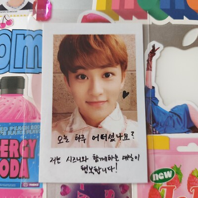 NCT 127 Mark 'Neo City: The Origin' Official Voice Keyring Polaroid