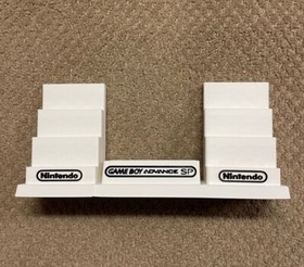 Gameboy Advance SP Nintendo & 18 Game Cartridge Display ONLY (Customize Colors)