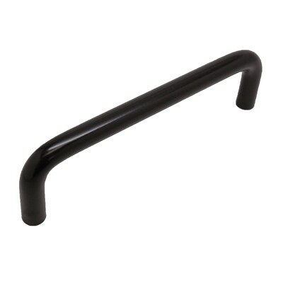 BERENSON Steel 96mm Wire Pull Flat Black Cabinet Handle 6127-2055-P 25+FREESHIP