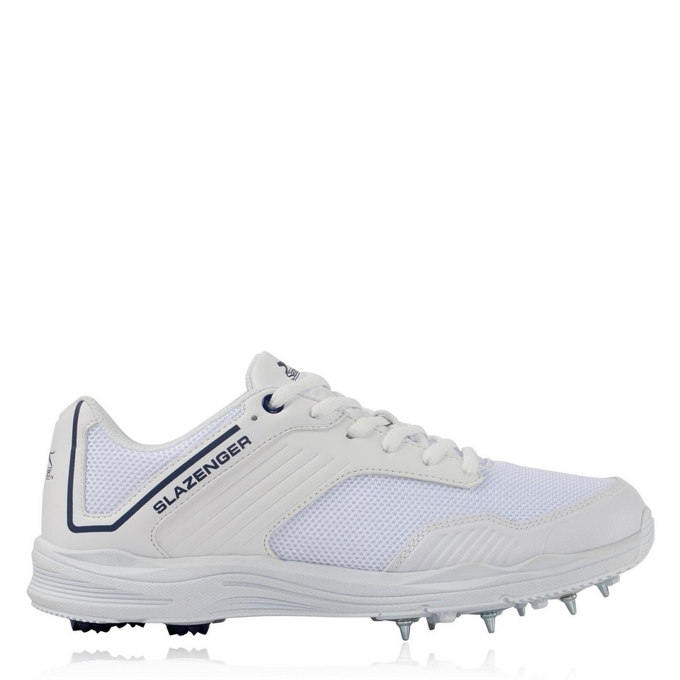 Mens Slazenger Hybrid Lace Up Stylish V Series Cricket Shoes Sizes from
