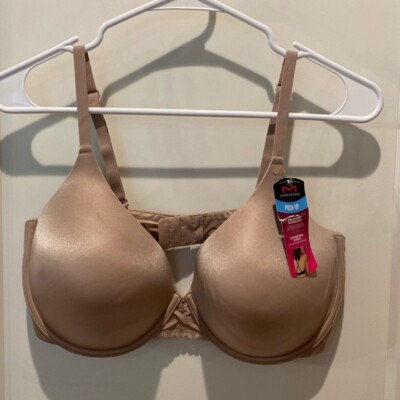 Maidenform Ladies Underwire Push-Up Bra. convertible Straps.  Size 40D