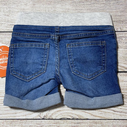 Wonder Nation Girls Outfit Size XS (4-5). NWT! Denim Shorts And Parrot Tank Top. - Picture 7 of 7