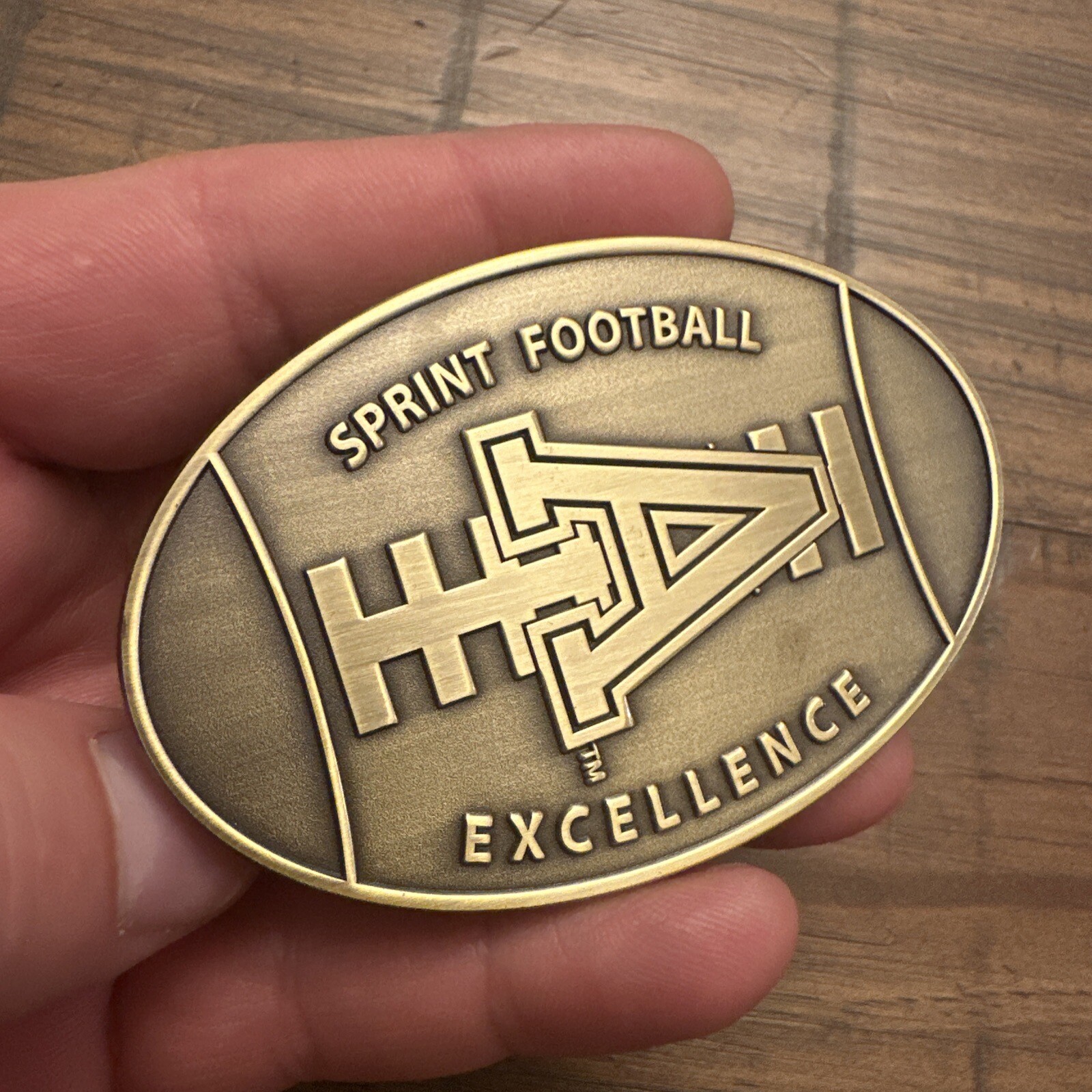 Amazing Huge Army West Point Sprint Football Challenge Coin RARE Mint