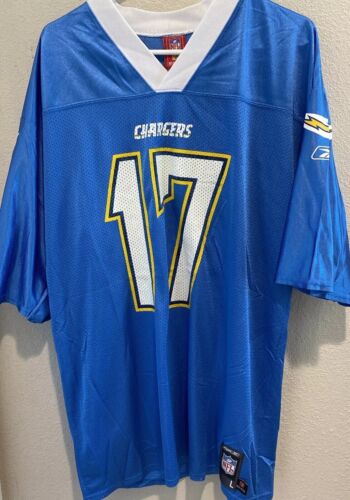 Reebok NFL Players Trikot Rivers #17 San Diego LA Chargers NFL Football Größe L