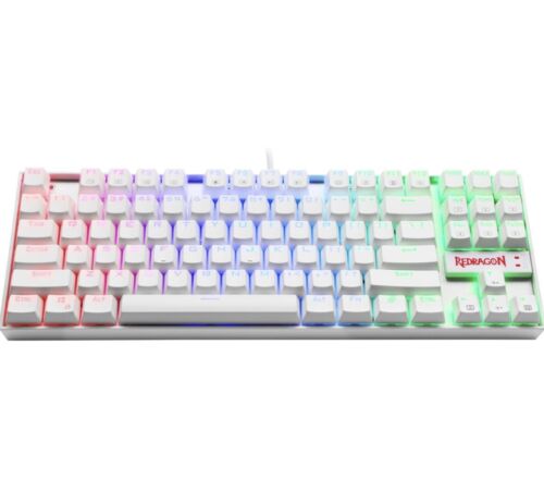 Redragon K552 W RGB Mechanical Gaming Keyboard 60% Compact 87 Key Kumara Wired - Picture 2 of 7