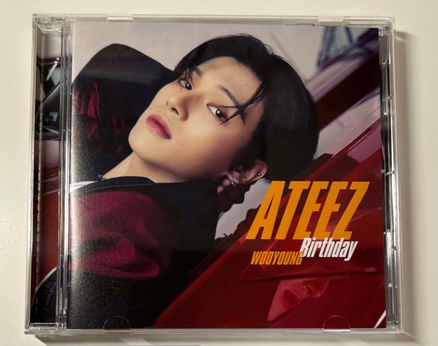 ATEEZ Music plant トレカ ウヨン Wooyoung WOOYOUNG ATEEZ Birthday JAPAN POB LUCKY DRAW ALBUM PHOTOCARD