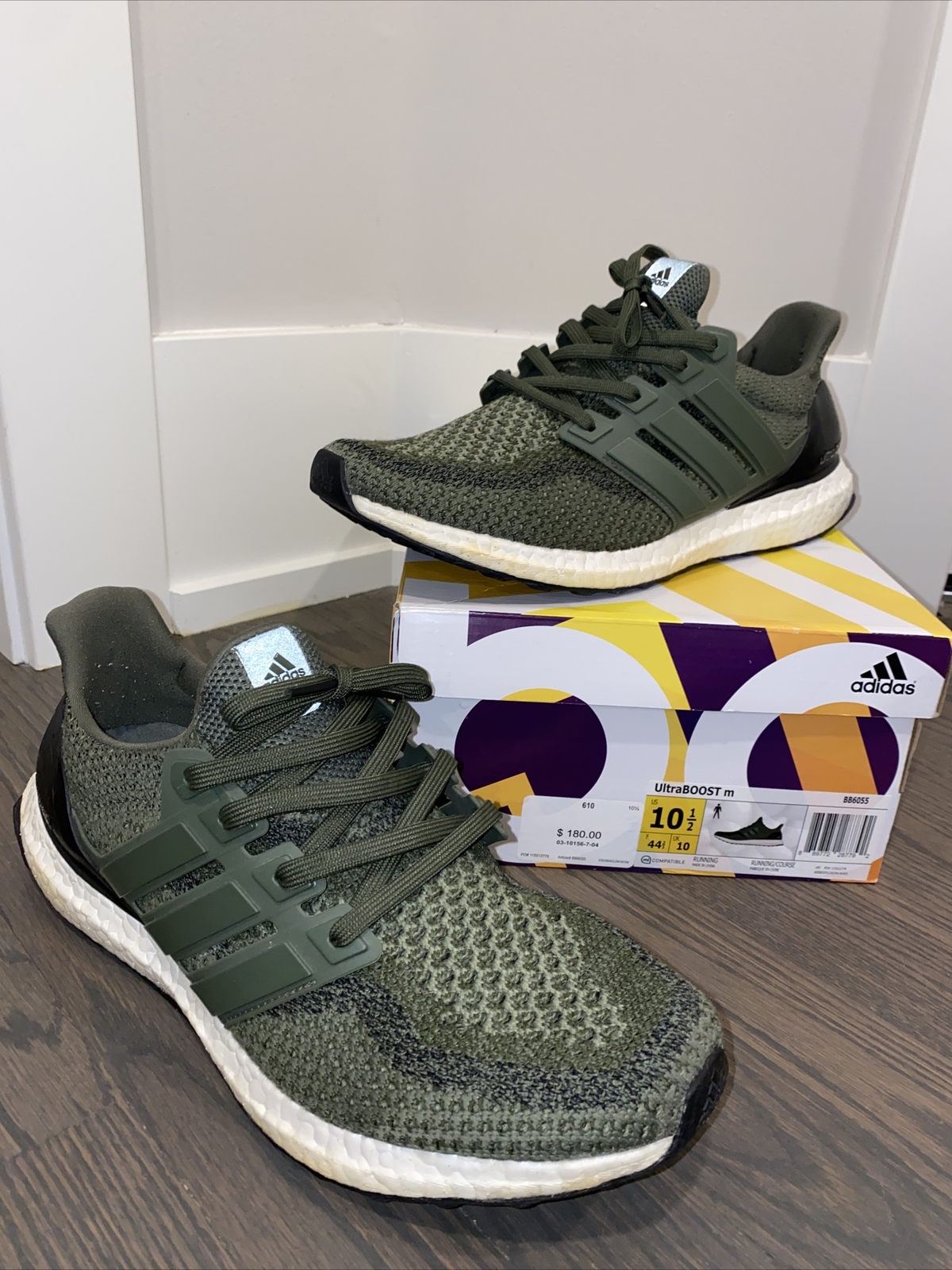 adidas ultra boost olive green