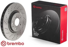 2x Bremsscheibe Brembo 09A44821 2 Bremsscheiben für Mercedes-Benz