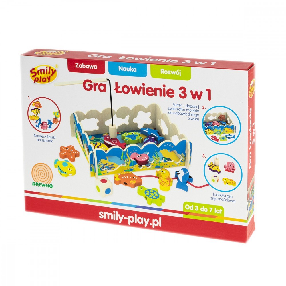 5905375823245 Игра Рыбалка 3в1 с улыбкой Играть 5390₽