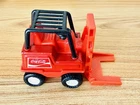 Vintage BUDDY L COCA COLA - FORKLIFT 1980 Made In Japan Coke Toy 4.5” Length