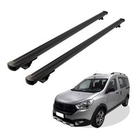 DachträGer Passend FüR Dacia Dokker Ab Baujahr 2012 V1 In Schwarz