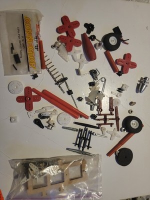 RC Car Plane Toys Parts And Pieces Lot Hobby Projects Lot Of 60+ Various Access.