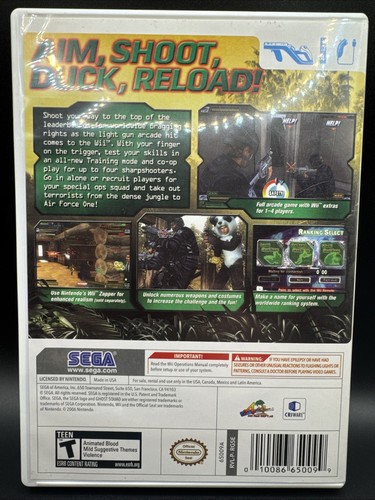 Ghost Squad (Nintendo Wii, 2007) Complete CIB Tested - Picture 2 of 3