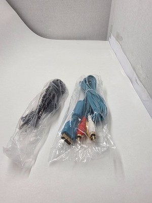NEW AV Audio Video Cable & AC Power Adapter Cord SET for PLAYSTATION 1 SCPH-7501