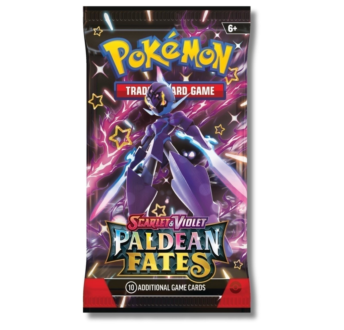 Pokemon Scarlet & Violet Paldean Fates Booster Pack | Shiny