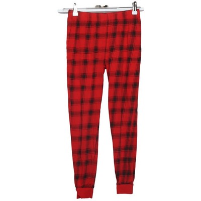 Pepperts, Pyjamahose, Größe: 146/152, Rot/Schwarz, Baumwolle, Karo #pG4