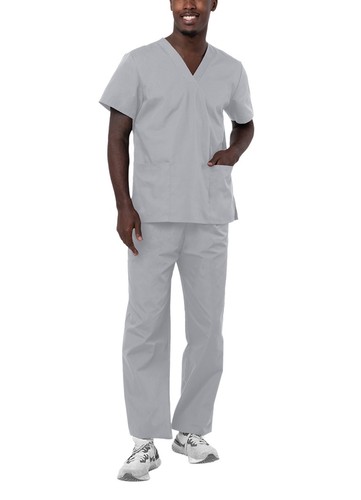 Adar Men Workwear Medical Nursing Doctor Uniform Scrub Set Uniform Shirt & Pants - Picture 43 of 161