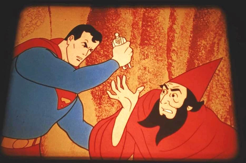 16mm film: SUPERMAN - 1966 "THE DEADLY SUPER-DOLL" - FILMATION - AGFA  RARE