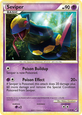 Seviper 51/95 Call of Legends REVERSE - Pokemon Trading Card - NM a
