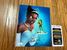 Anika Noni Rose Tiana Signed 8x10 Photo Disney "Princess and the Frog " JSA