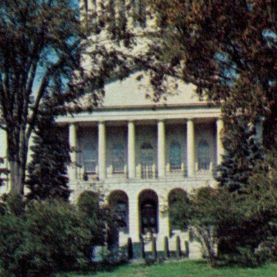 Vintage Postcard Chrome State Capitol Augusta Maine ME