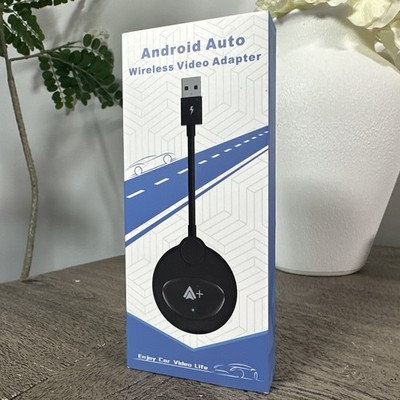 Android Auto Wireless Adapter with Video Streaming Without WiFi or Bluetooth 