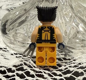 Lego Custom Marvel Super Heroes Wolverine Minifigure w/ Claws
