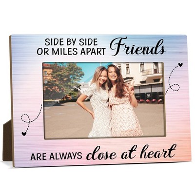 Friends Picture Frame, 4x6 Wood Photo Frame, Birthday Christmas Gifts For BFF...