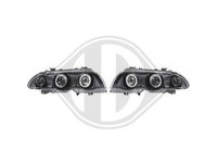 Designscheinwerf.Set E46 FüR 98-01 H1+H1 +Motor Lwr